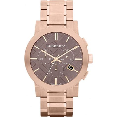 burberry the city rose gold watch ราคา|Burberry Men's Chronograph The City Rose Gold Watch BU9353.